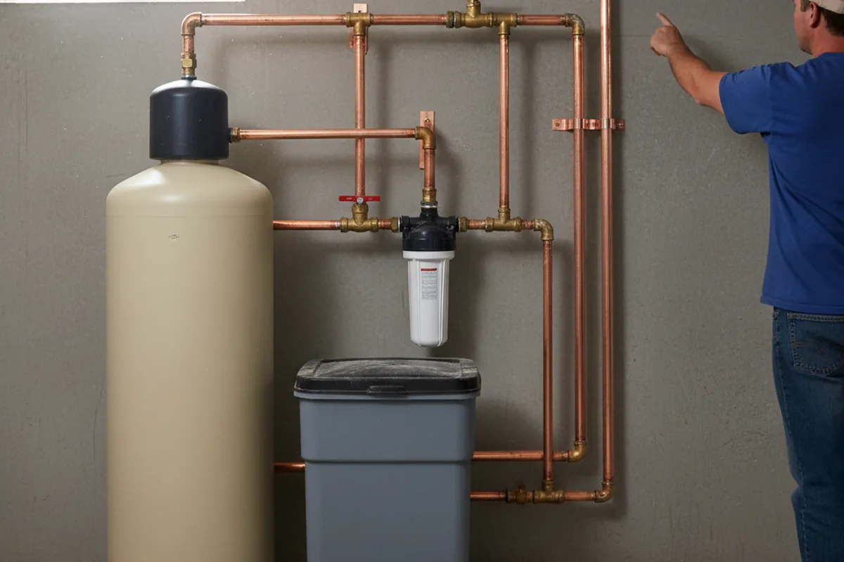 Whole-house water treatment system installed in Struthers